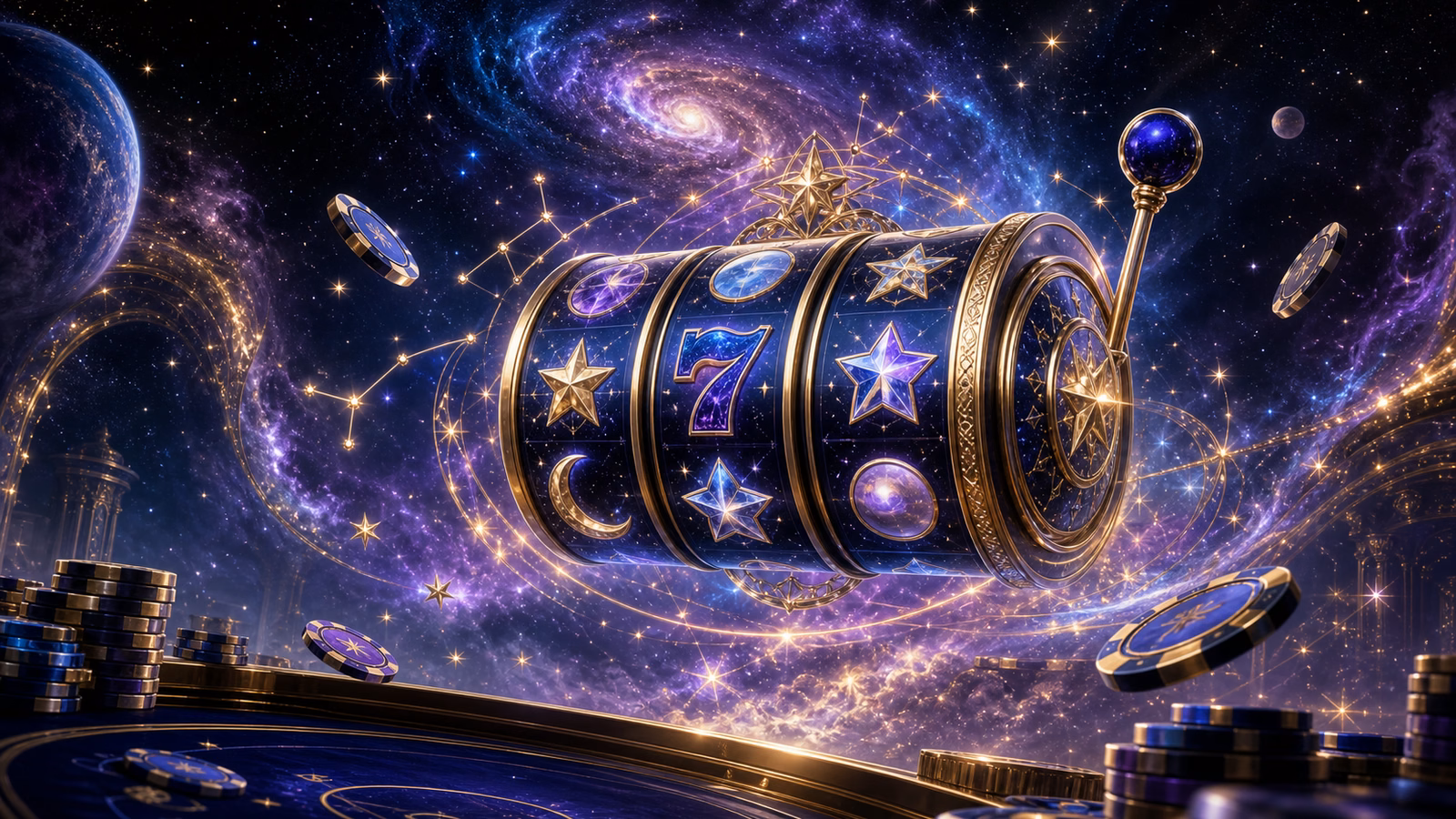 Sternenwalzen und kosmische Slot-Themen