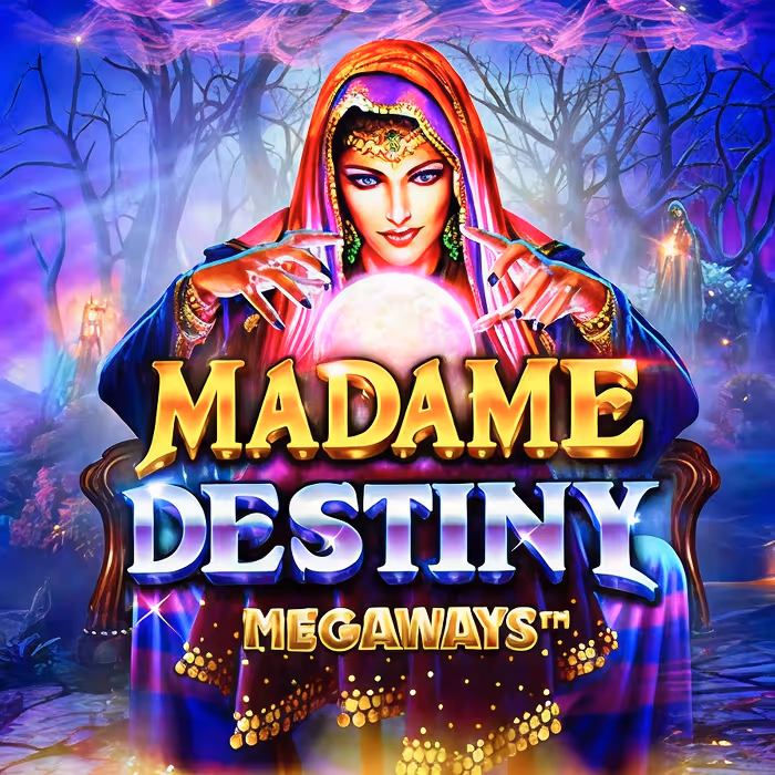 Madame Destiny - Mystical fortune teller slot with free spins and wild symbols